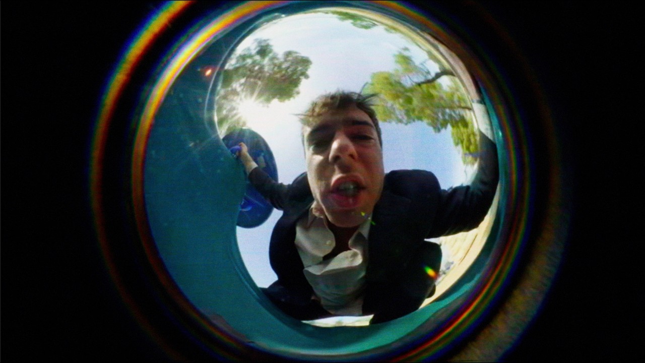 Still from the Easy music video